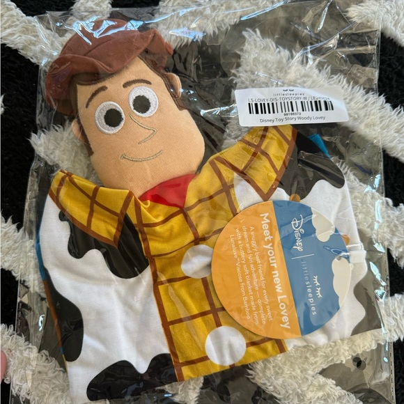 Little Sleepies Other - Woody Bamboo Lovey Toy Story Disney Little Sleepies Limited Edition Blankie Toy